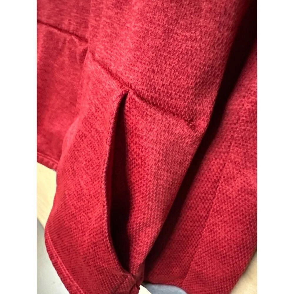 Adidas Men’s XL Red Baseball Pullover Kangaroo Pocket Athletic Streetwear Y2k